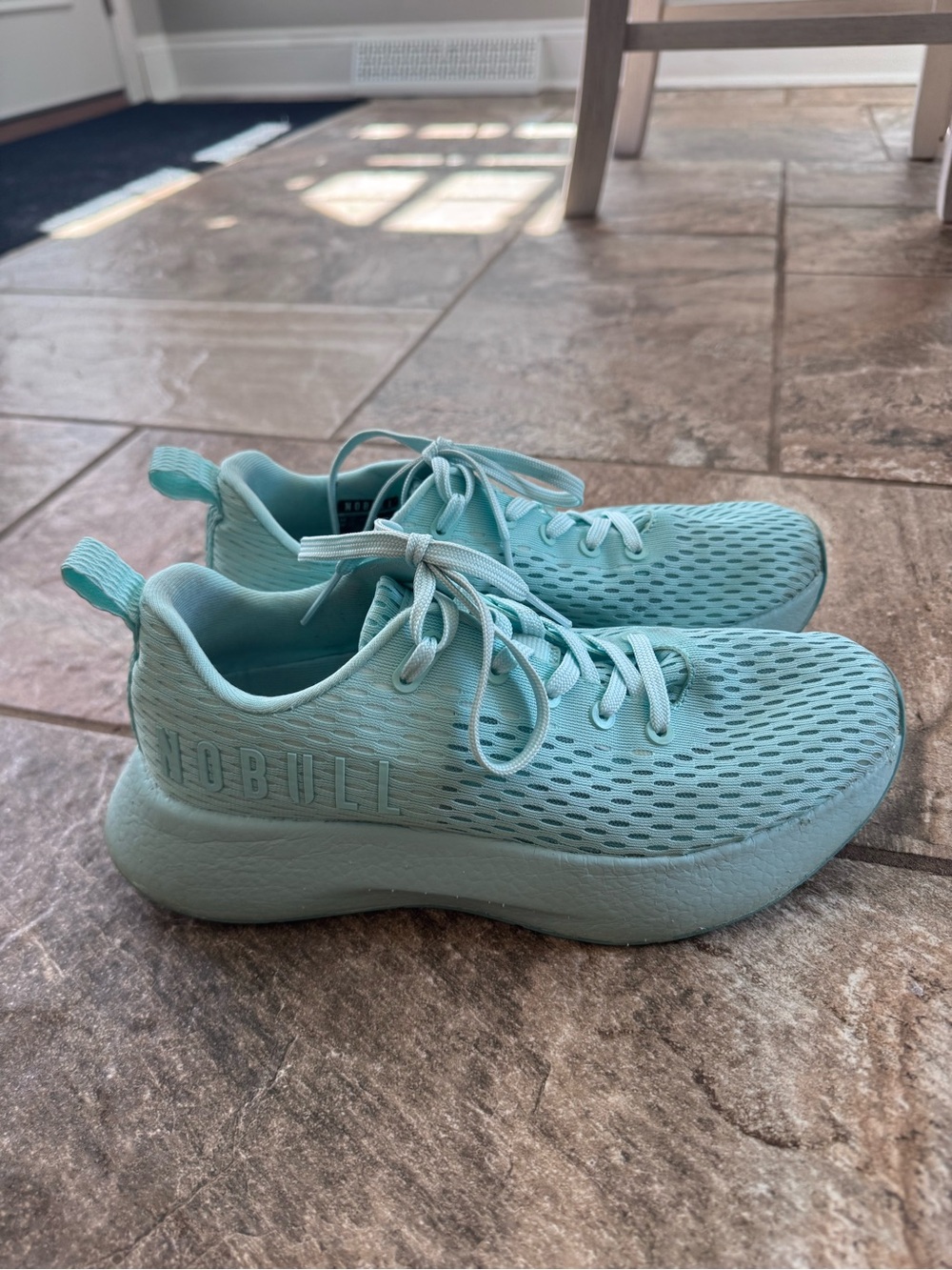 NOBULL Journey Seafoam Mesh Athletic Sneakers